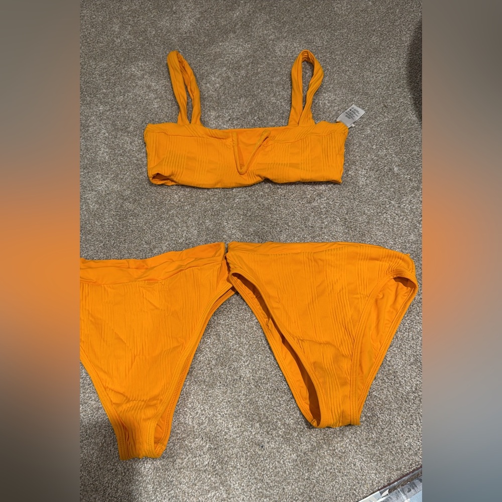 L*Space orange bikini